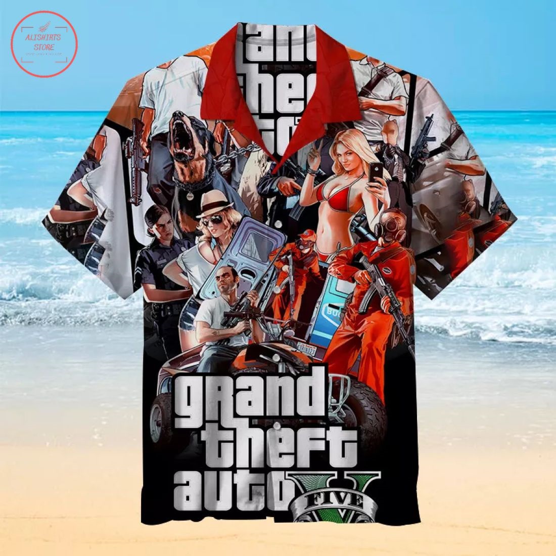 GTA5 Hawaiian Shirt