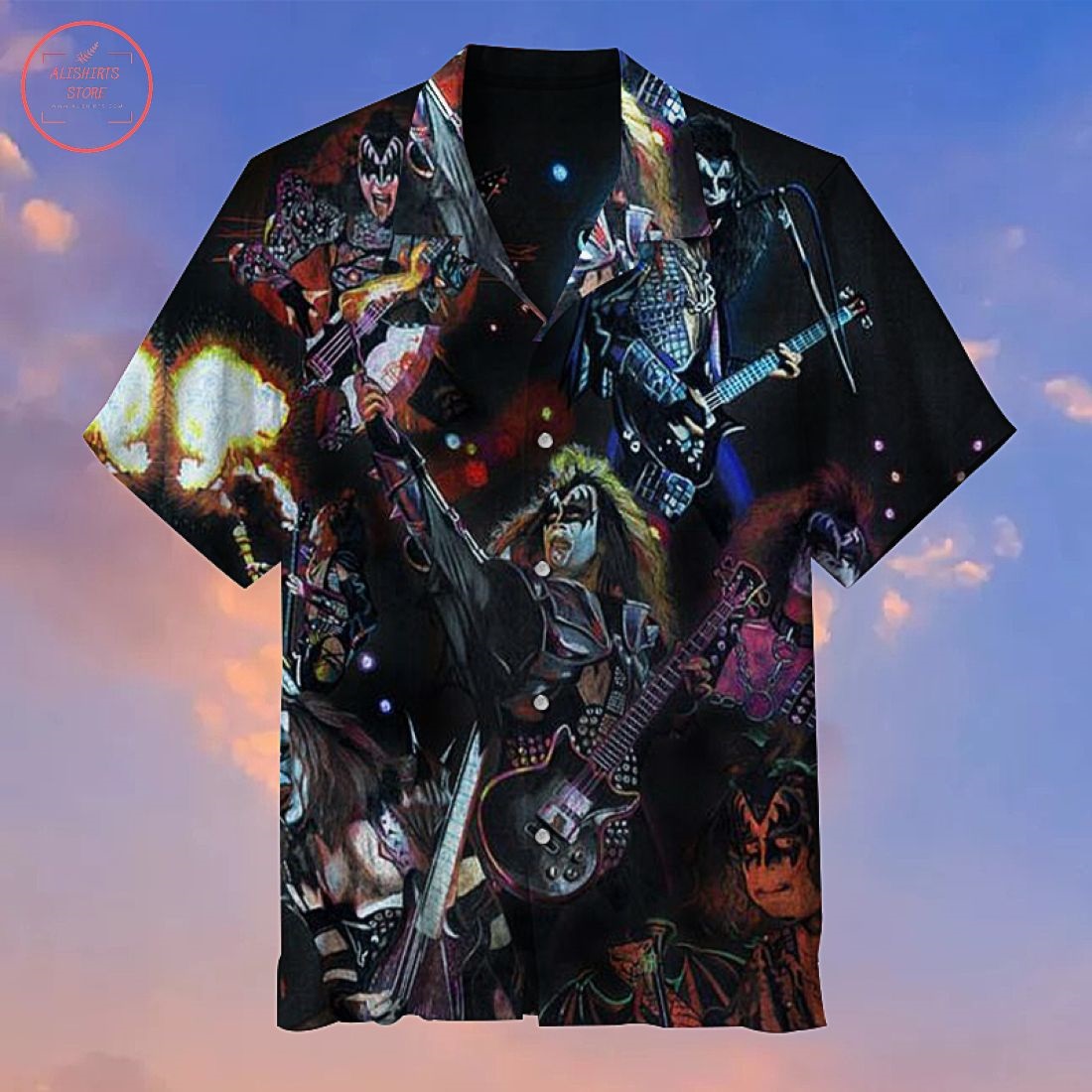 Gene Simmons Hawaiian Shirts