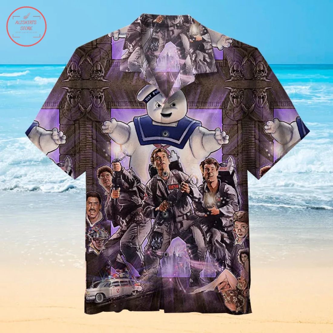 Ghostbusters vintage Hawaiian Shirt