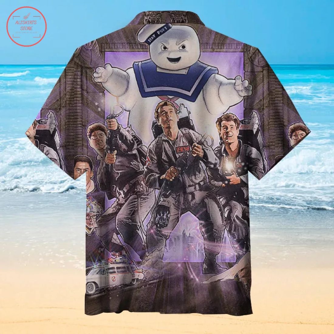 Ghostbusters vintage Hawaiian Shirt