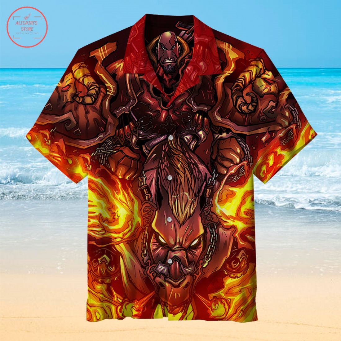 God of War Hawaiian Shirt