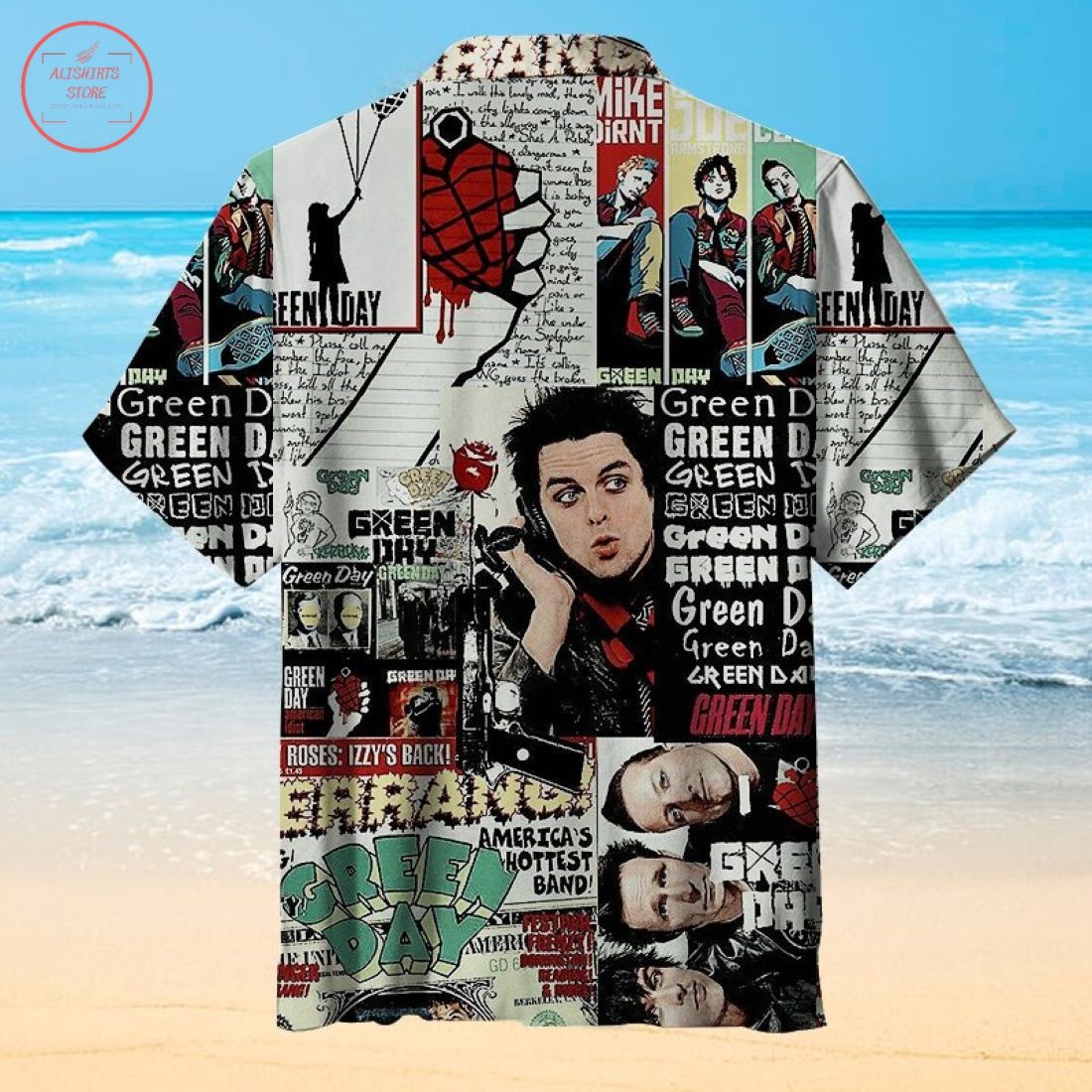 Green Day Hawaiian Shirt