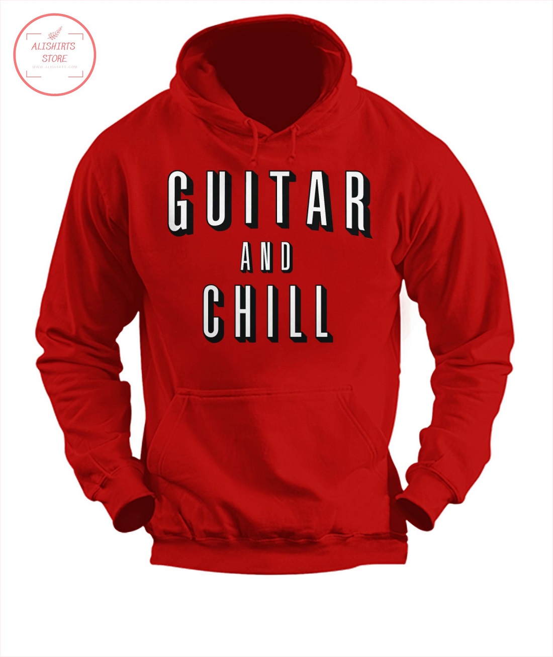 Guitar And Chill Hoodie