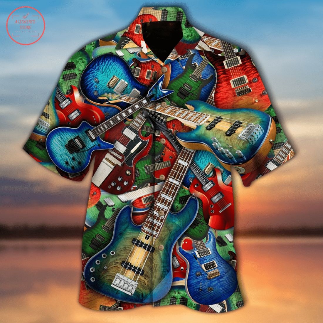 Guitar The Souls Hawaiian Shirt