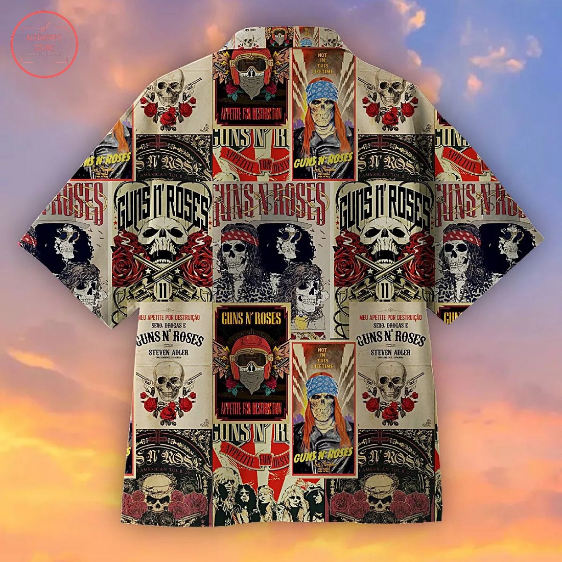 Guns N Roses Creative Hawaiian Shirt