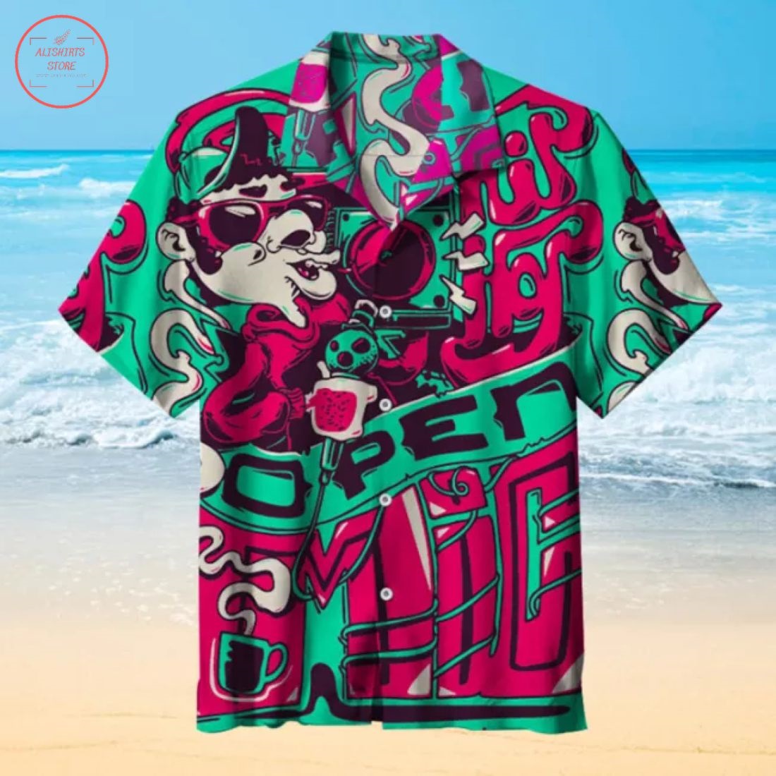 Hip-hop pattern Hawaiian Shirt