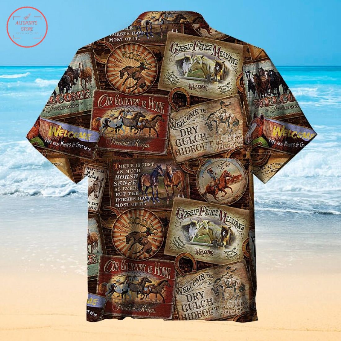 Horse sign Hawaiian Shirt