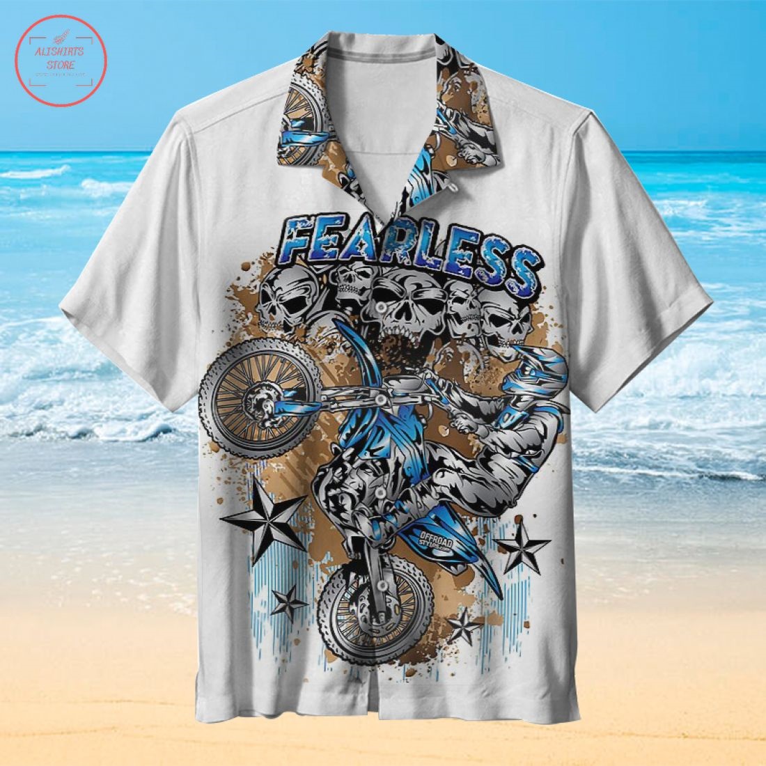 Husqvarna Art Hawaiian Shirt