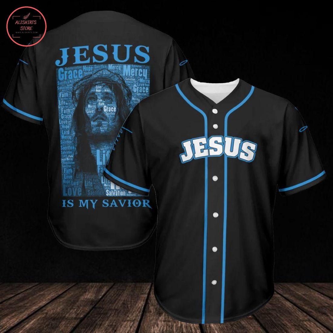 Jesus Is My Savior Baseball Jersey
