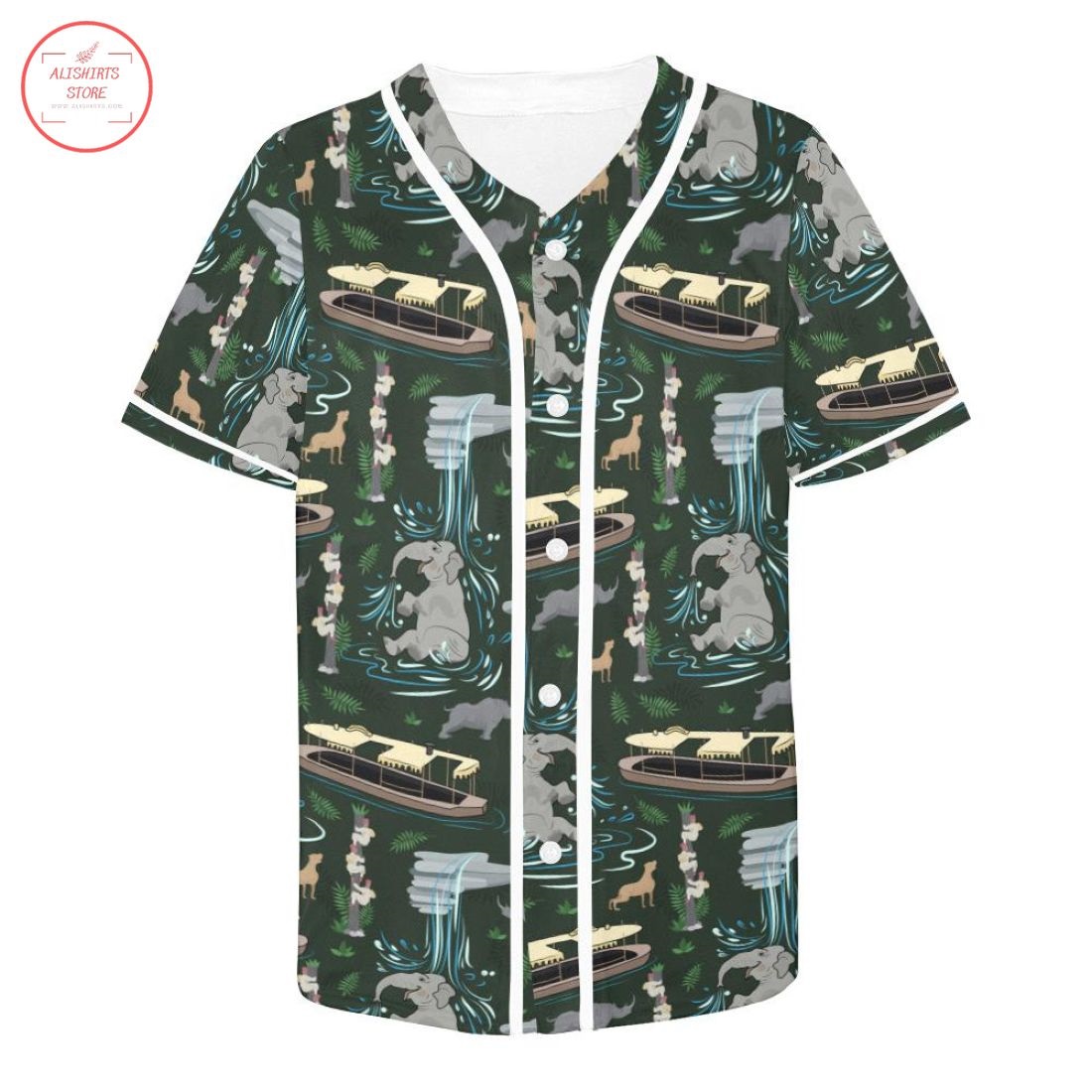 Jungle Fun Baseball Jersey