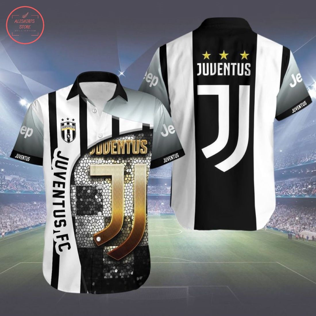 Juventus Fc Hawaiian Shirt