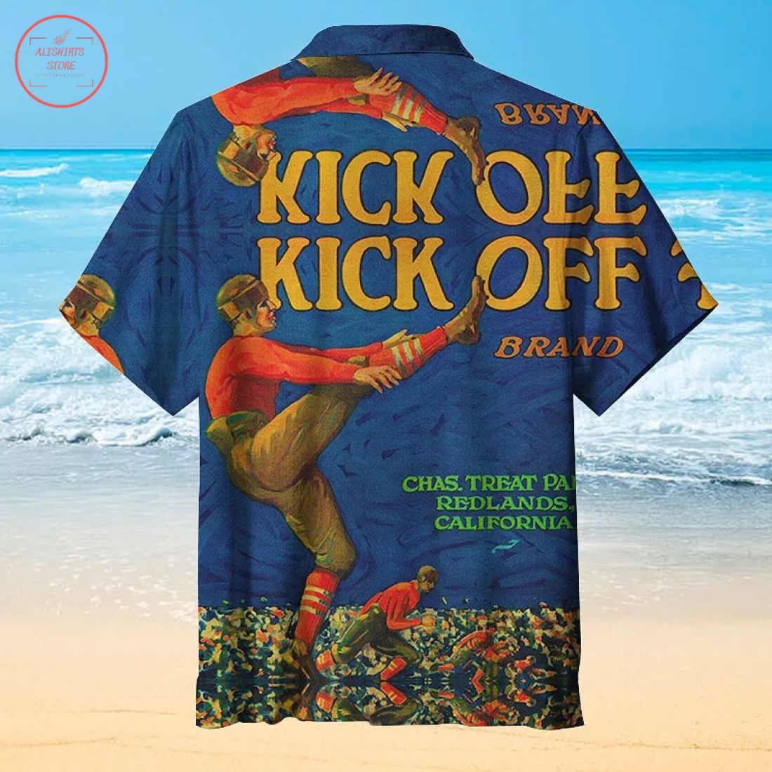 Kick Off Football Retro Hawaiian shirt