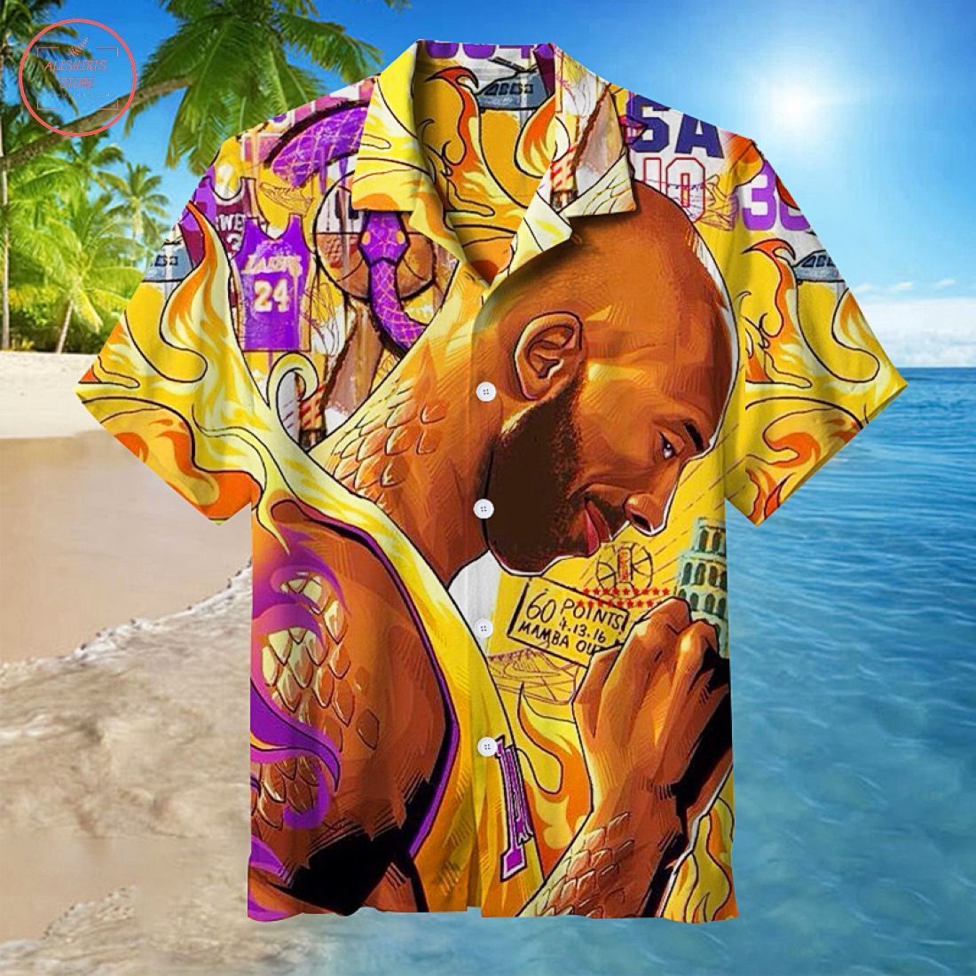 Kobe Bryant Hawaiian Shirt