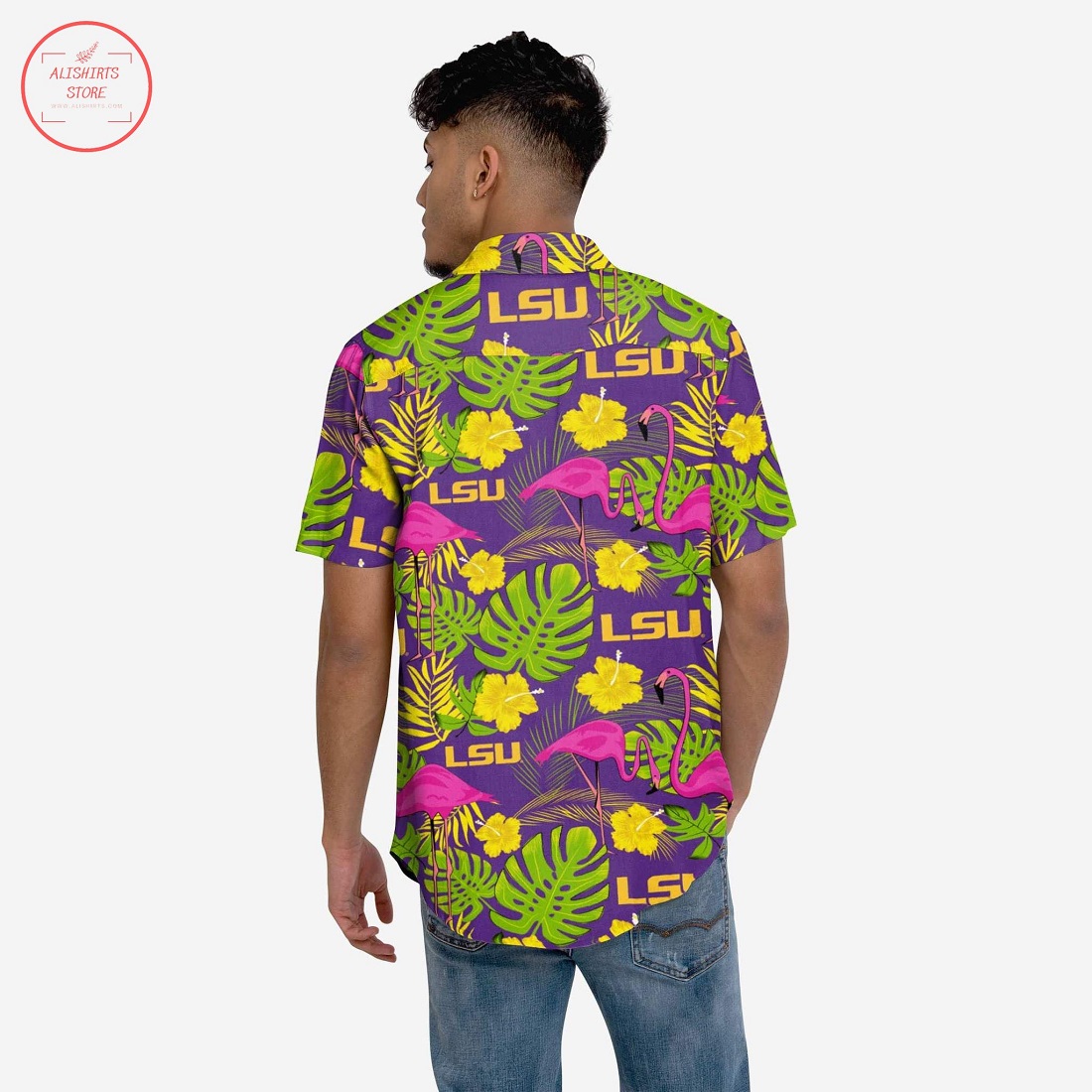 LSU Tigers Highlights Hawaiian Shirt