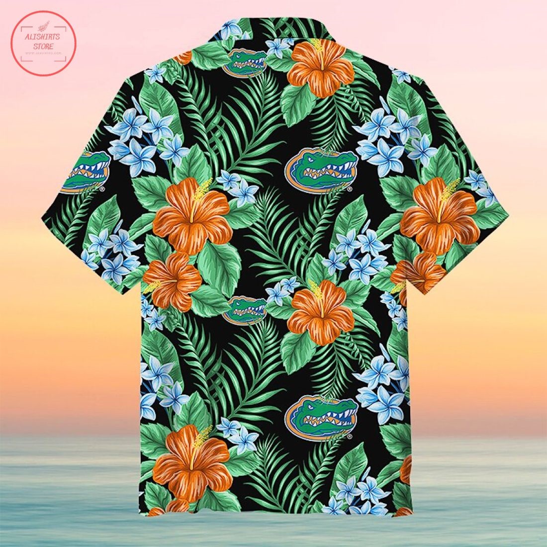 Love Fat Quarter Florida Tropical Hawaiian Shirt