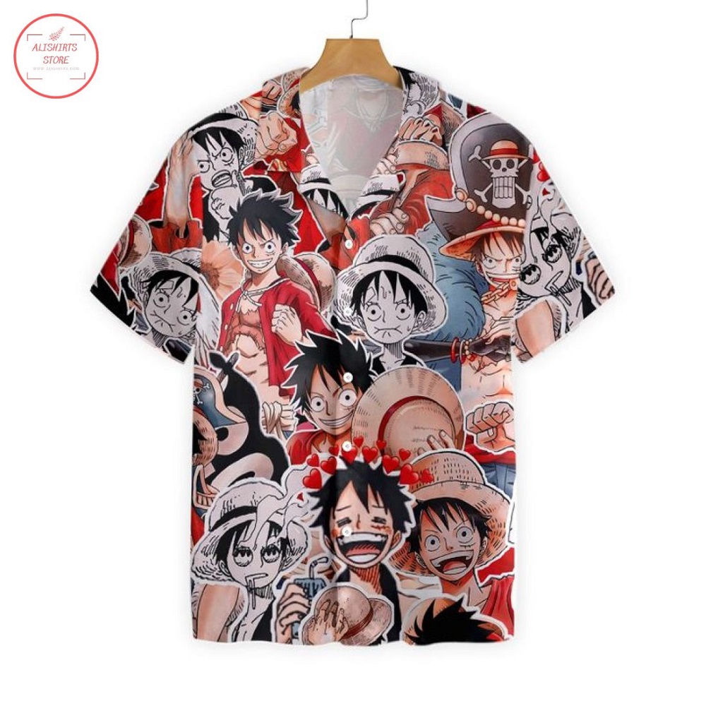 Luffy One Piece Hawaiian Shirt