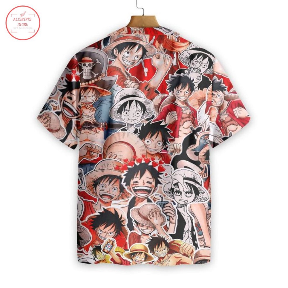 Luffy One Piece Hawaiian Shirt