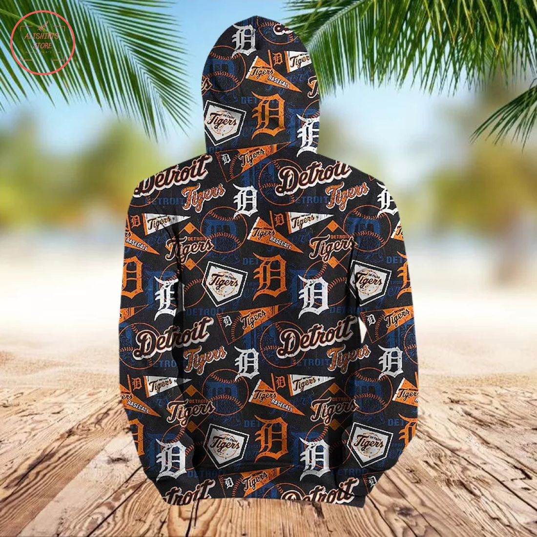 MLB Detroit Tigers 3D Hoodie