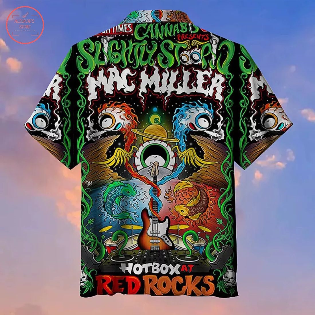 Mac Miller Red Rocks Hawaiian Shirt