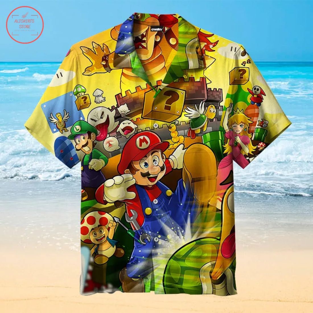 Mario Universal Hawaiian Shirt