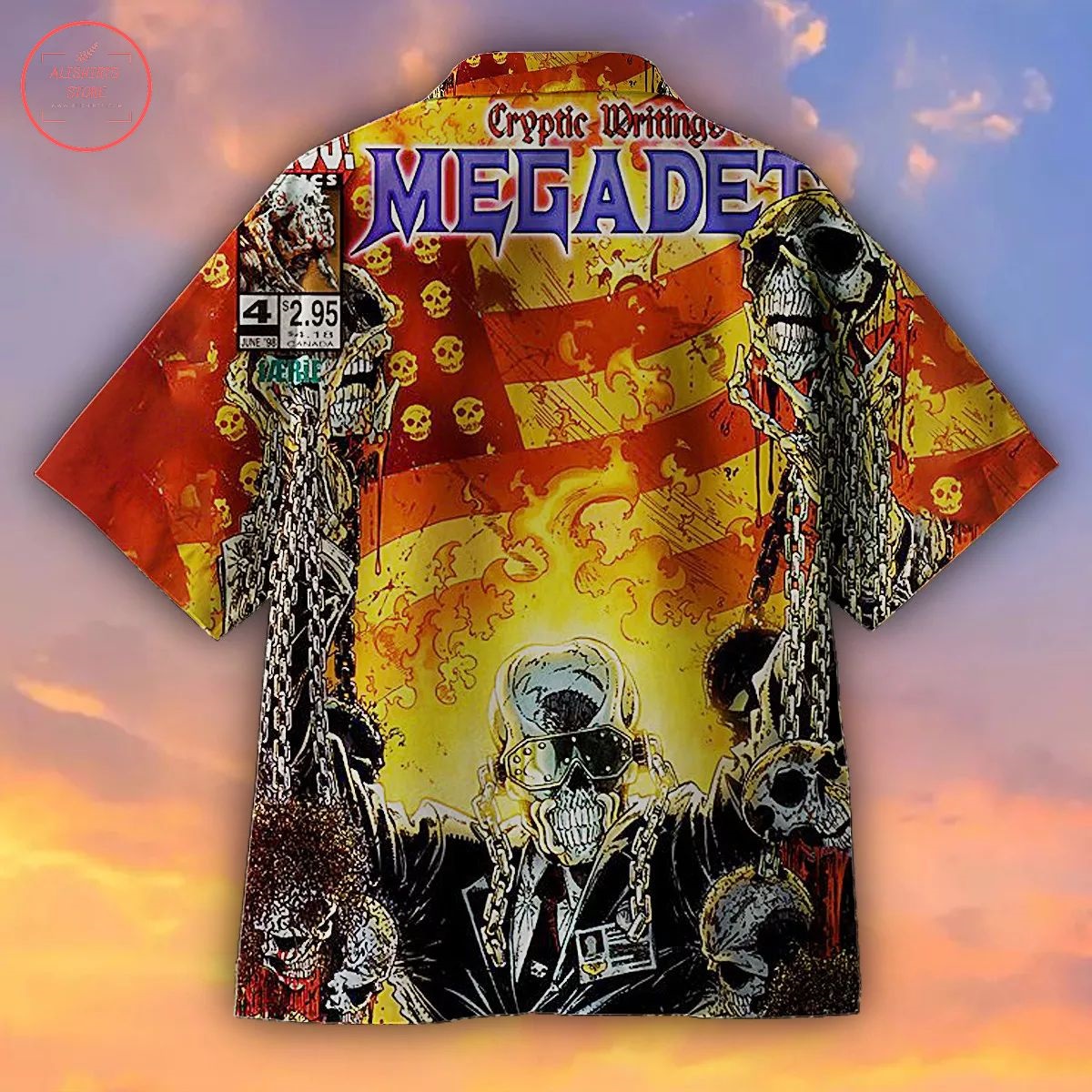 Megadeth Album Hawaiian Shirt