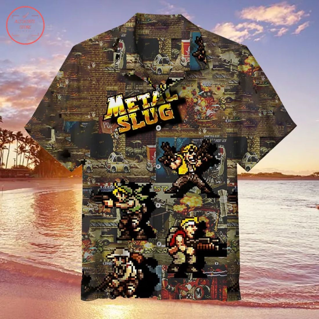 Metal Slug Hawaiian Shirt