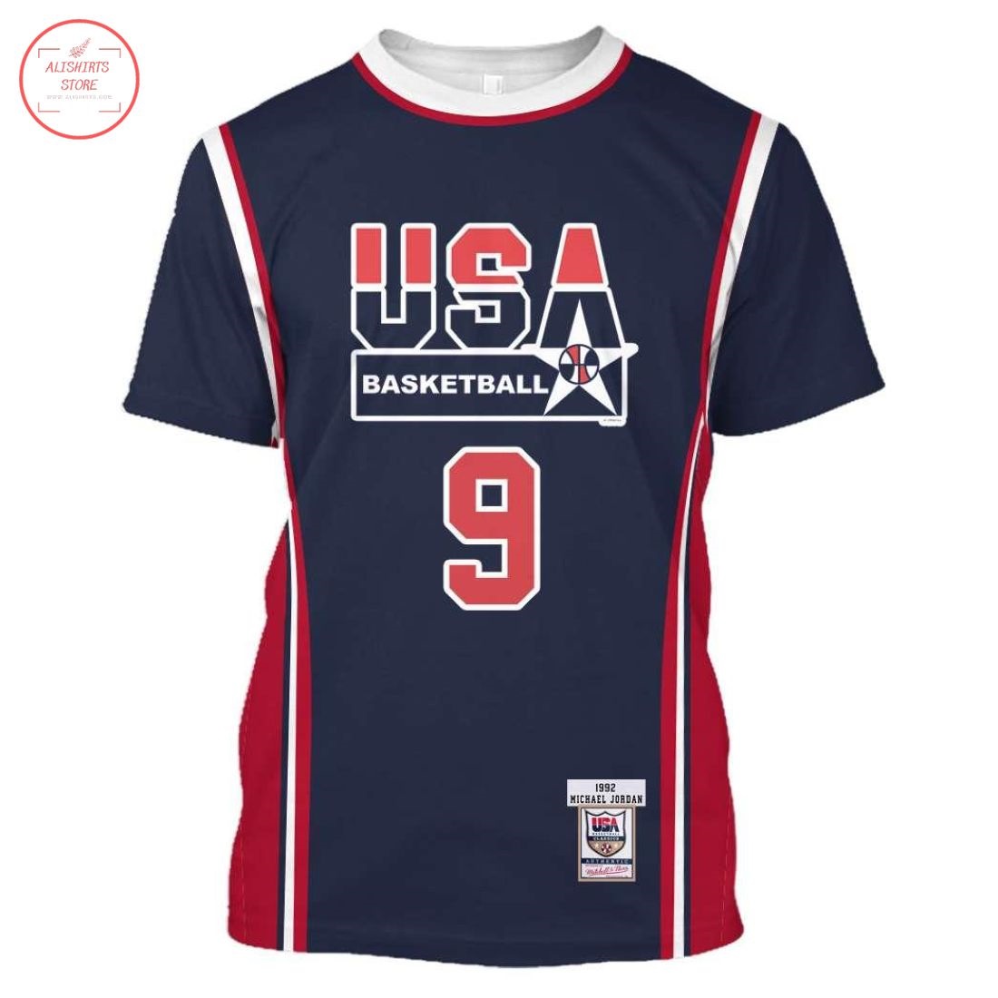 Michael Jordan 9 Limited Edition USA Shirt