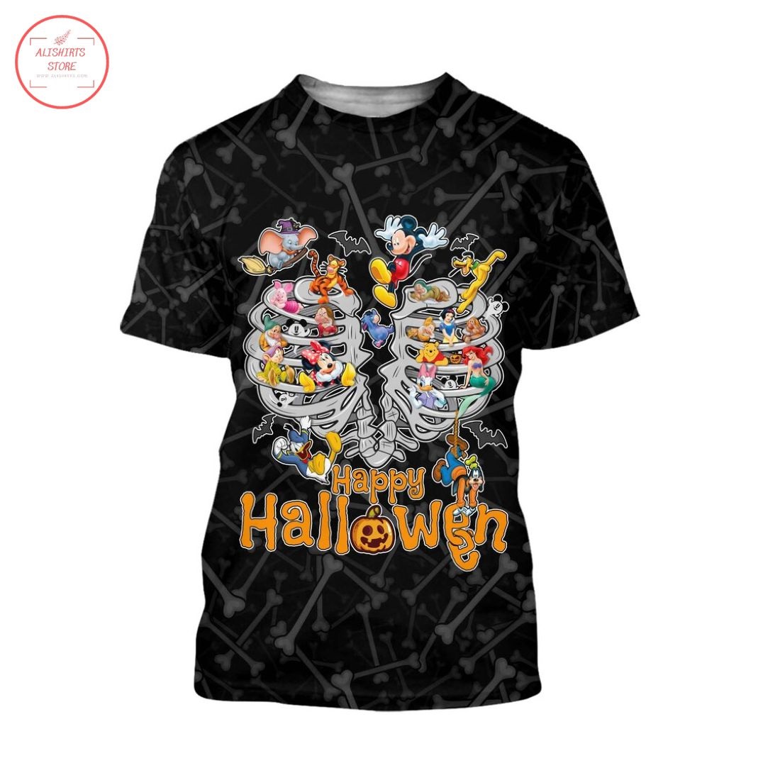 Mickey and Friends Happy Halloween Shirt