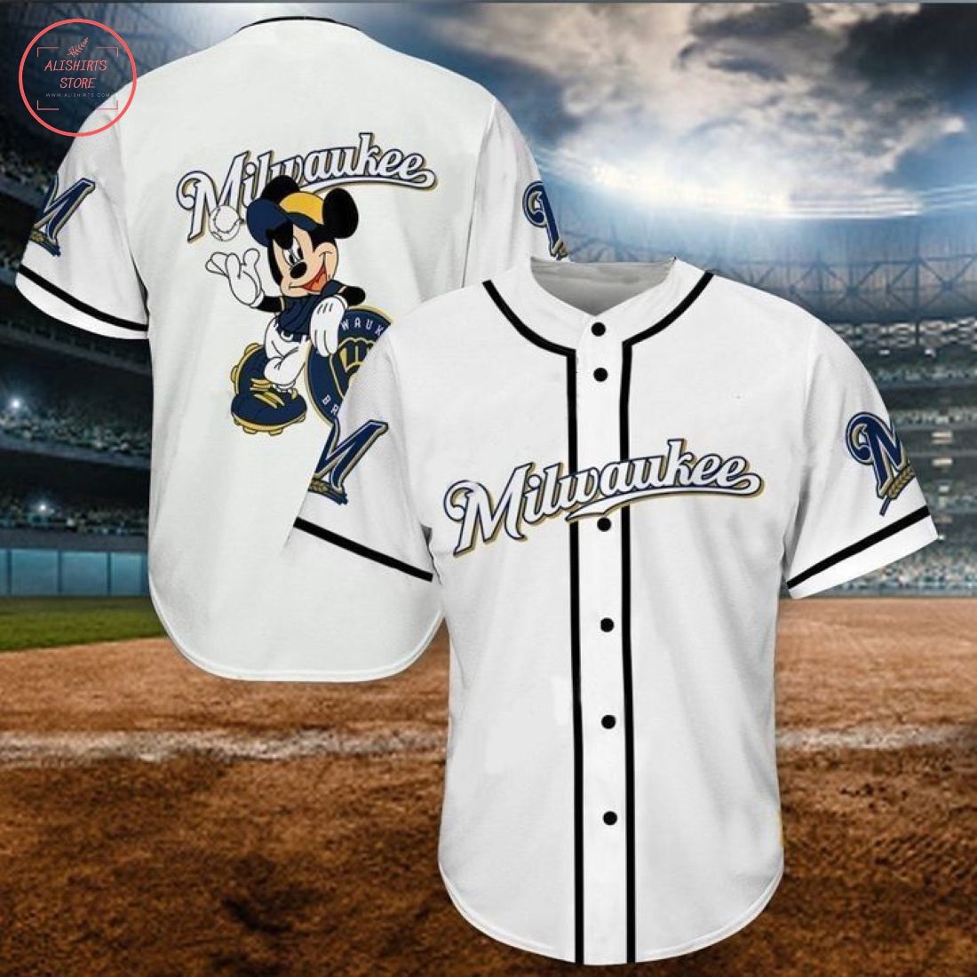 Mlb Milwaukee Brewers Baseball Jersey