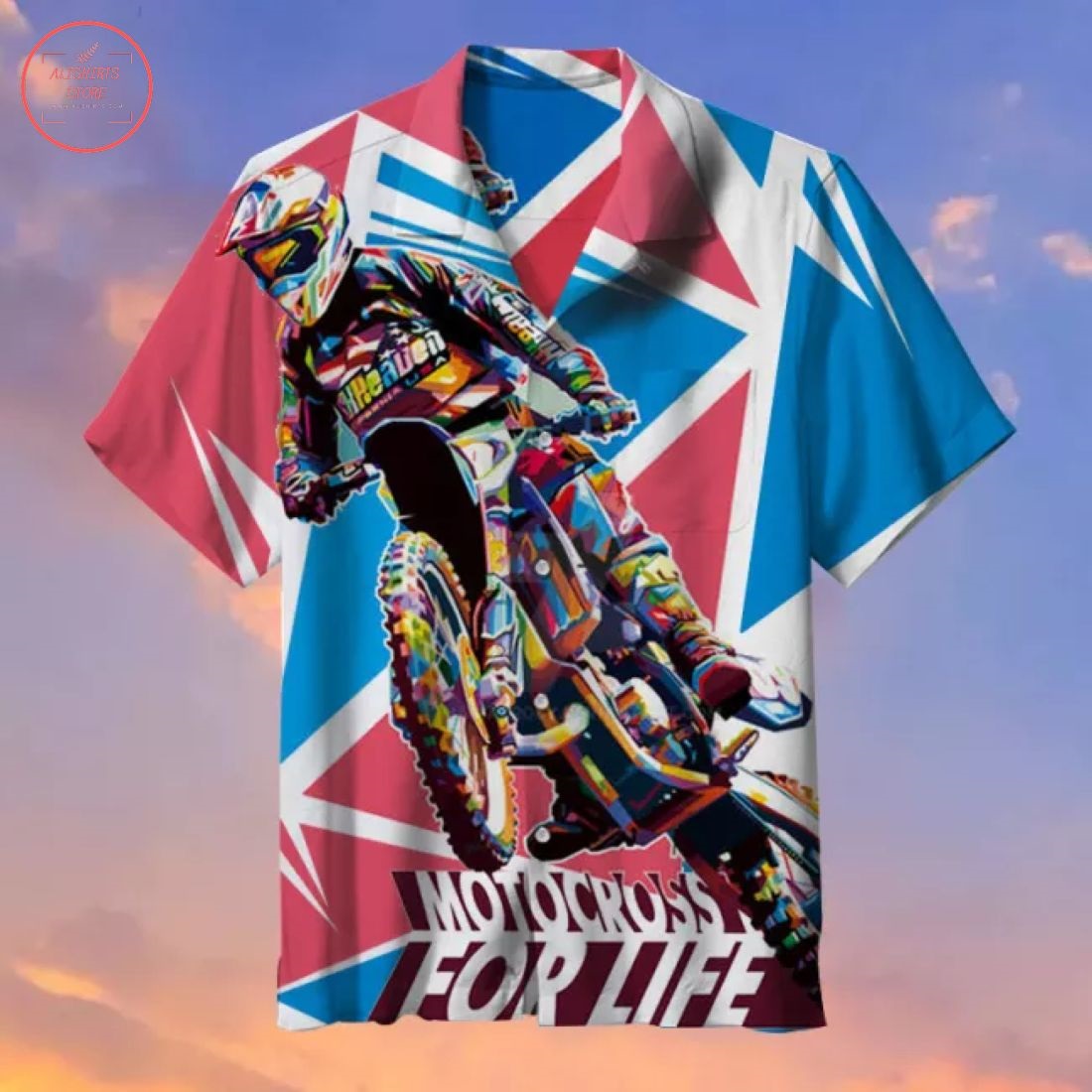 Motocross For Life Hawaiian Shirt