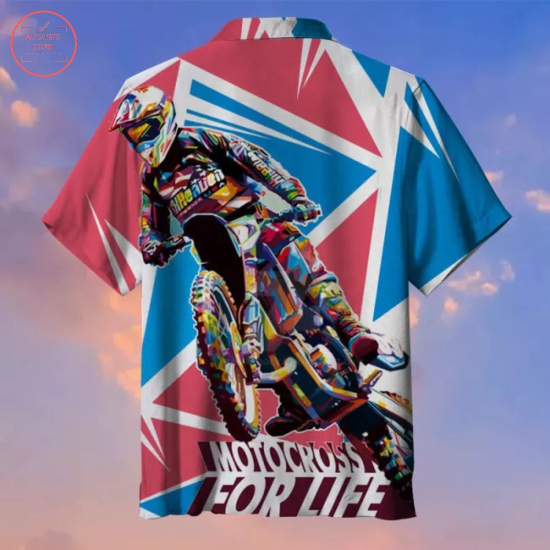 Motocross For Life Hawaiian Shirt