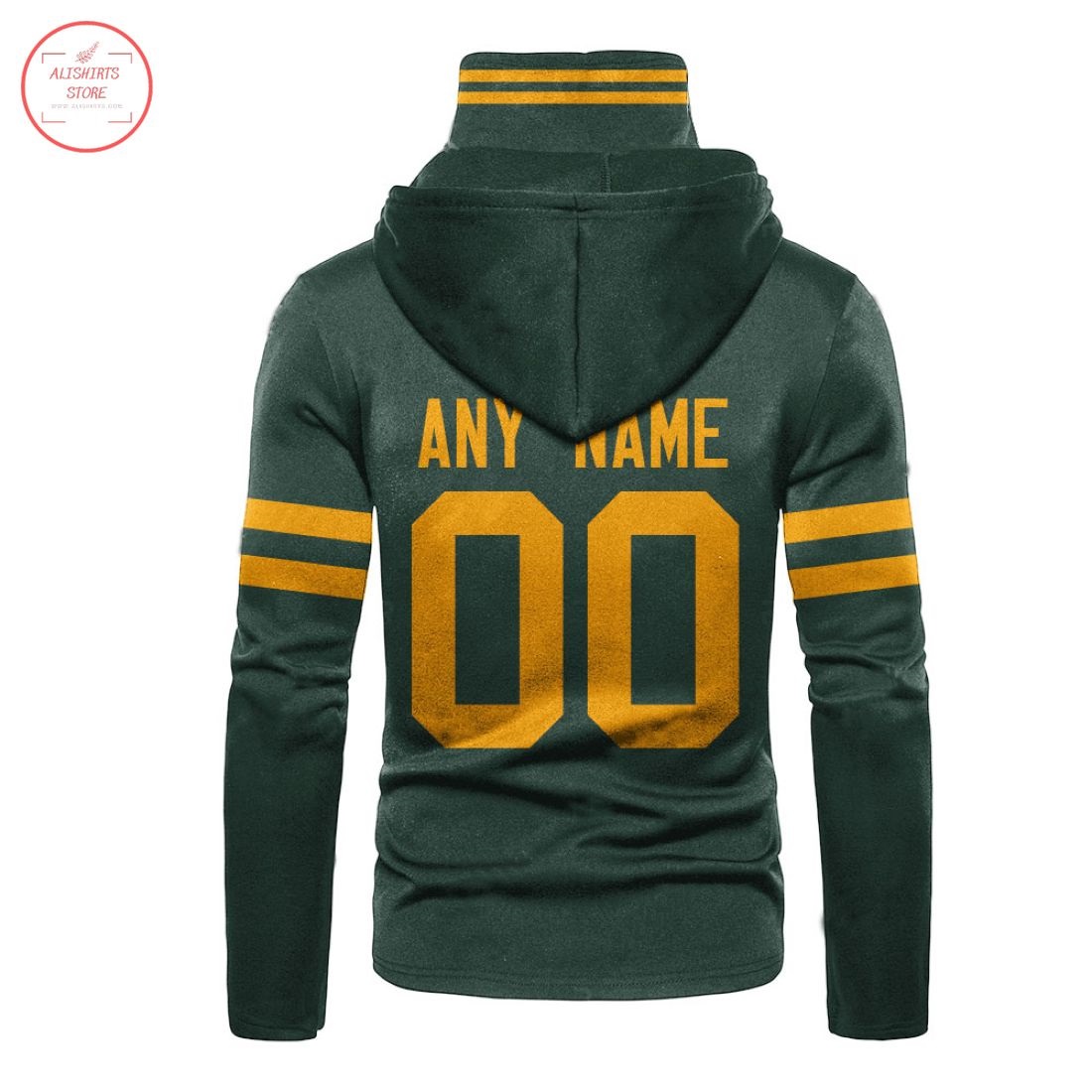 NFL Green Bay Packers Personalized Gaiter Hoodie