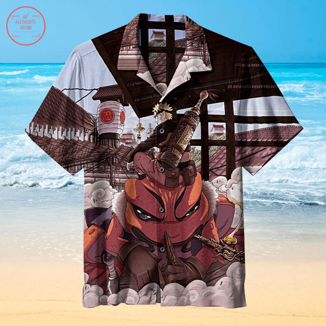 Naruto Akatsuki Hawaiian Shirt