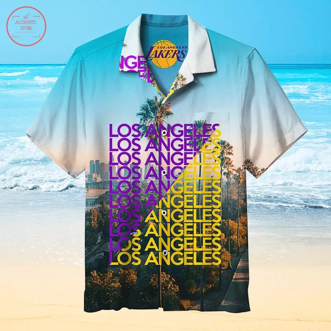 Nba Los Angeles Lakers Hawaiian Shirt