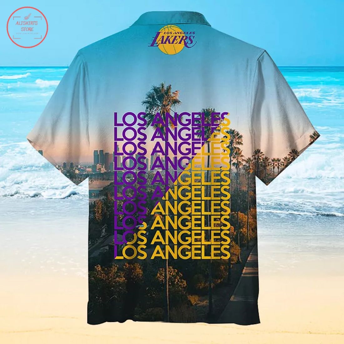 Nba Los Angeles Lakers Hawaiian Shirt