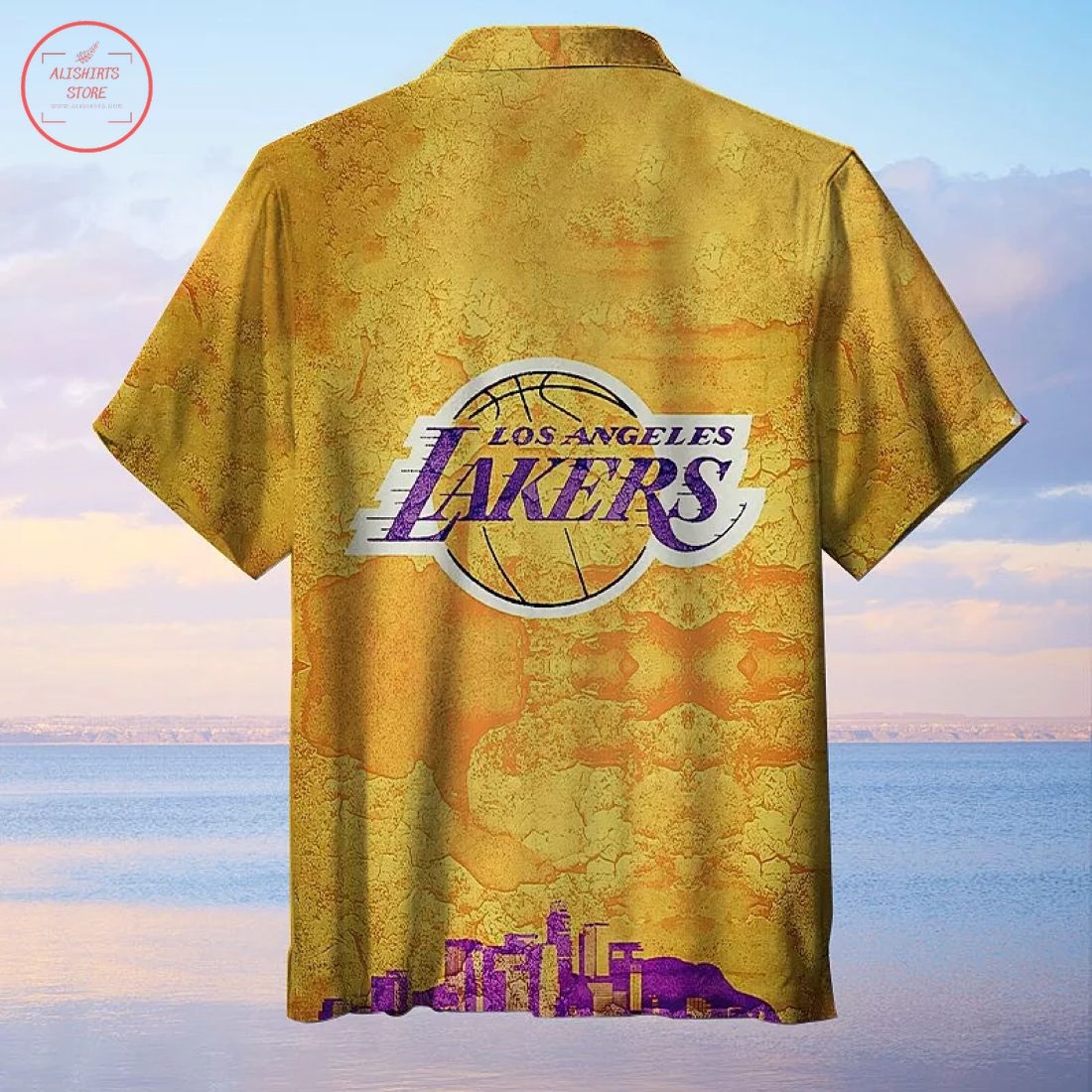 Nba Los Angeles Lakers vintage Hawaiian shirt