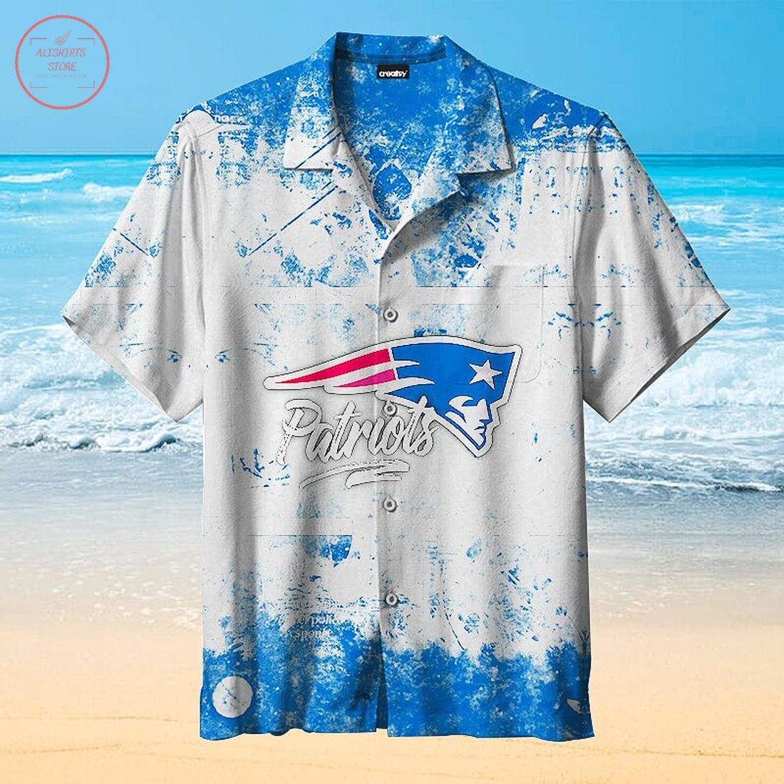 New England Patriots Hawaiian Shirt