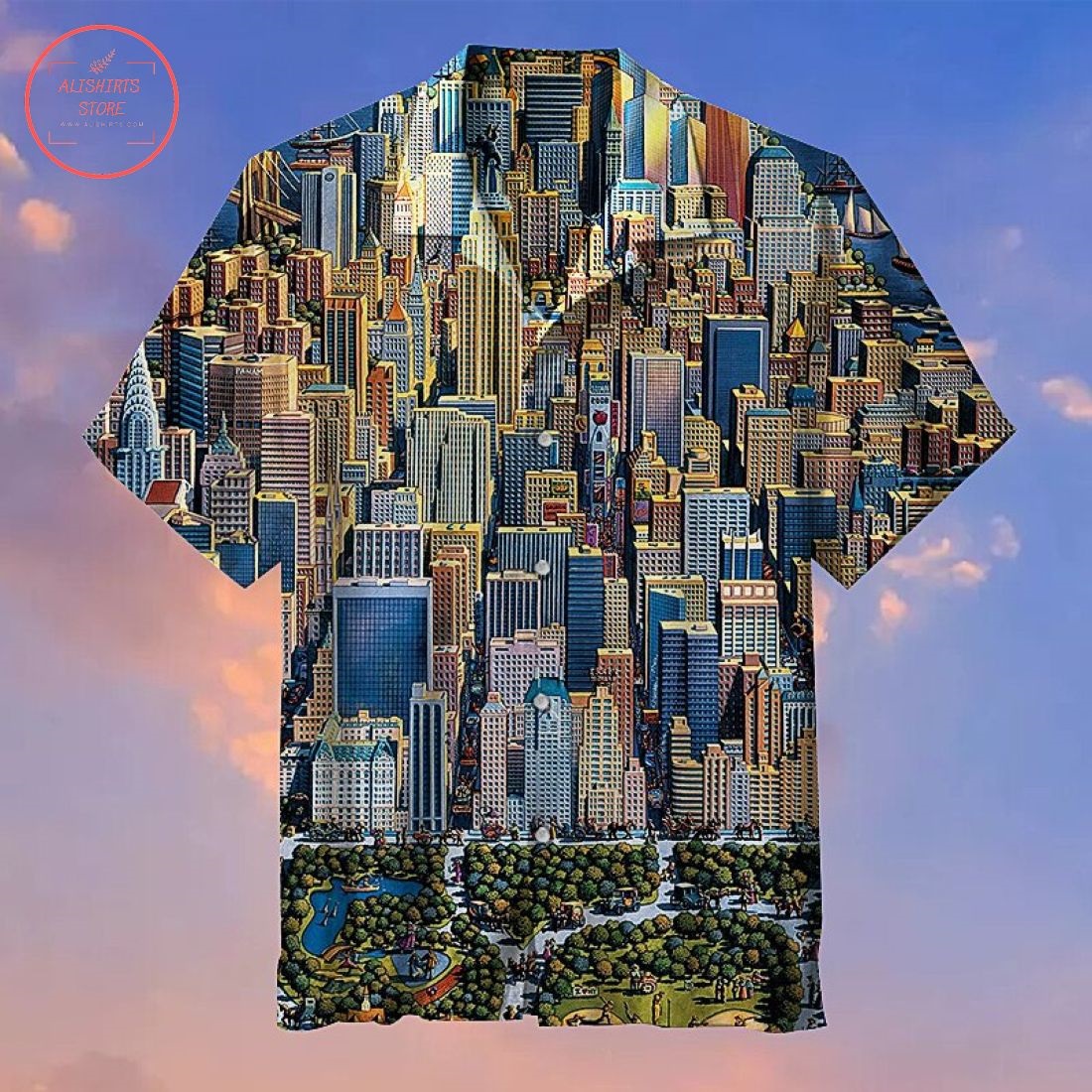 New York City Hawaiian Shirt