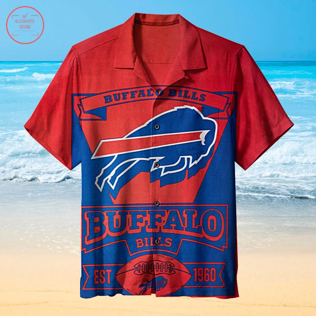 Nfl Buffalo Bills Logo Hawaiian Shirt