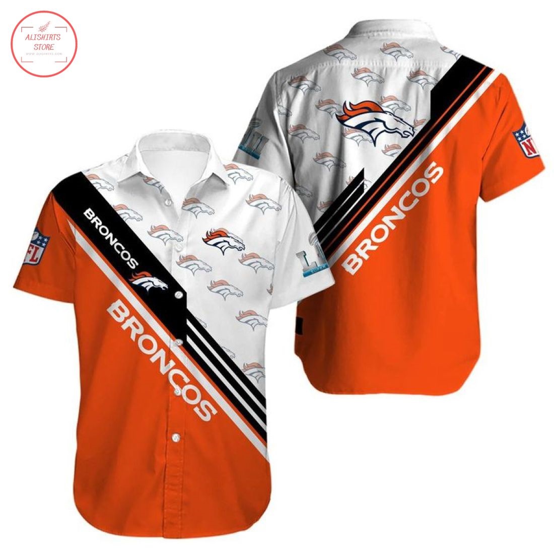 Nfl Denver Broncos Hawaiian Shirt