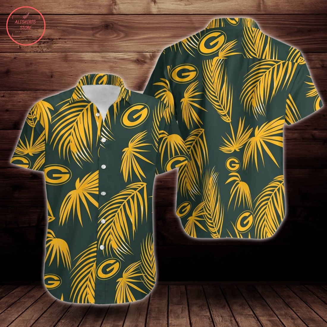 Nfl Green Bay Packers Flower Hawaiian Shirt