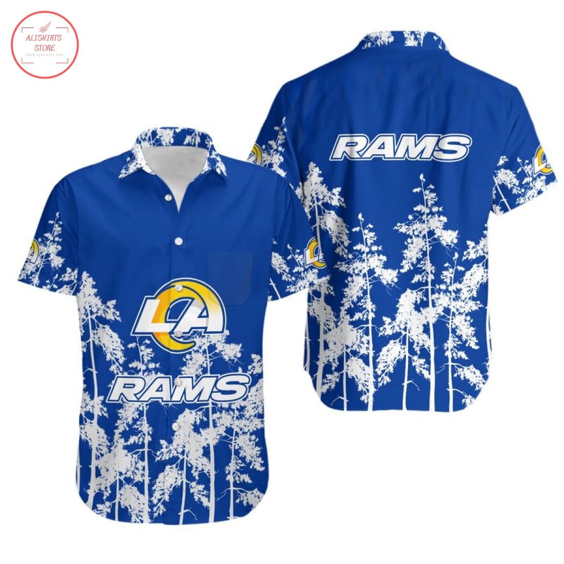 Nfl Los Angeles Rams Secret Forest Hawaiian shirt