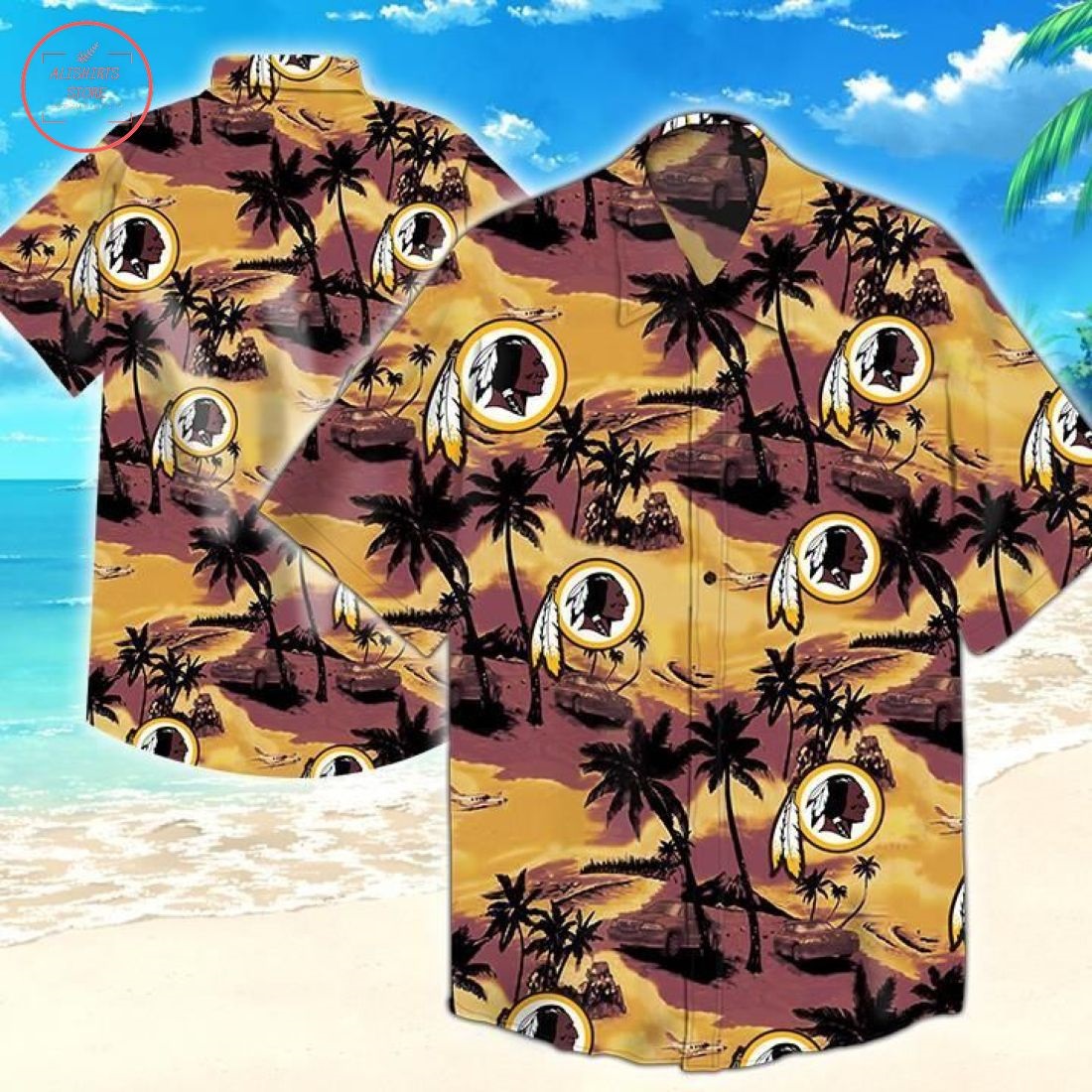 Nfl Washington Redskins Hawaiian Shirts