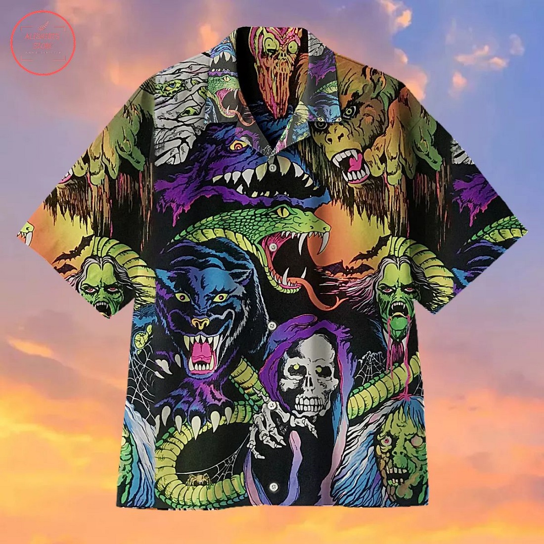 Nightmare Creatures Hawaiian Shirt
