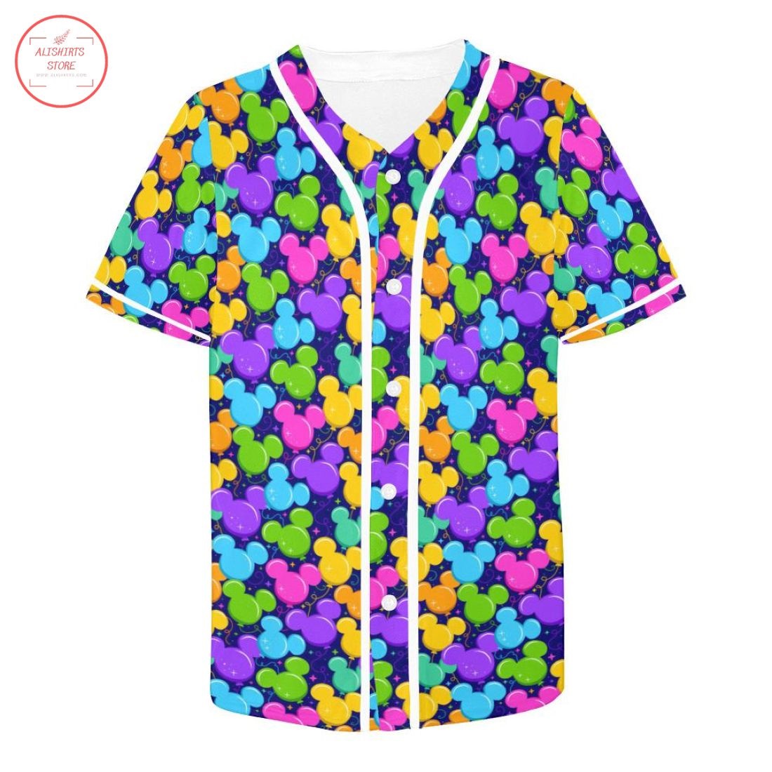 Park Balloons Baseball Jersey