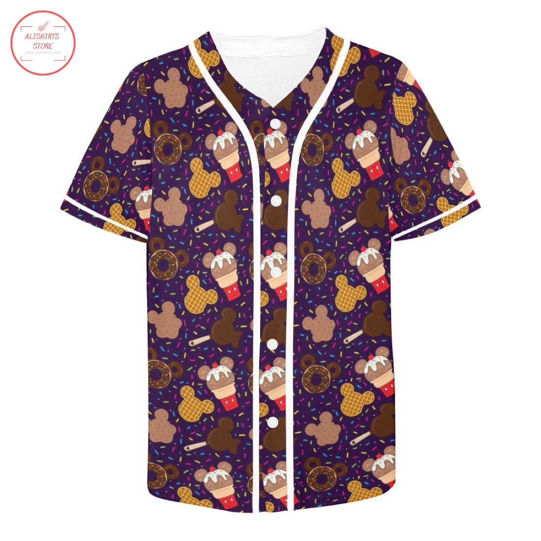 Park Desserts Baseball Jersey