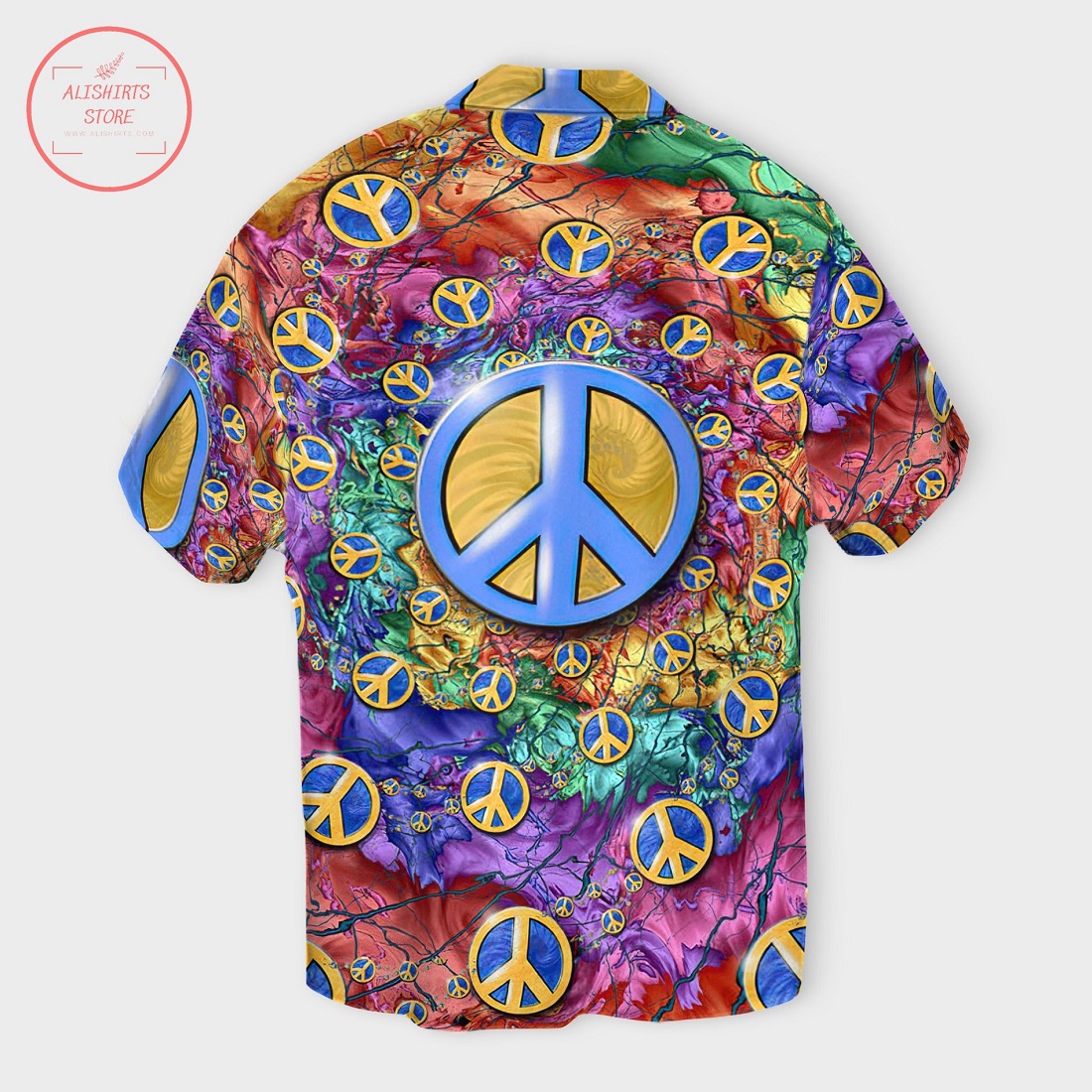 Peace Love Hippie Hawaii Shirt