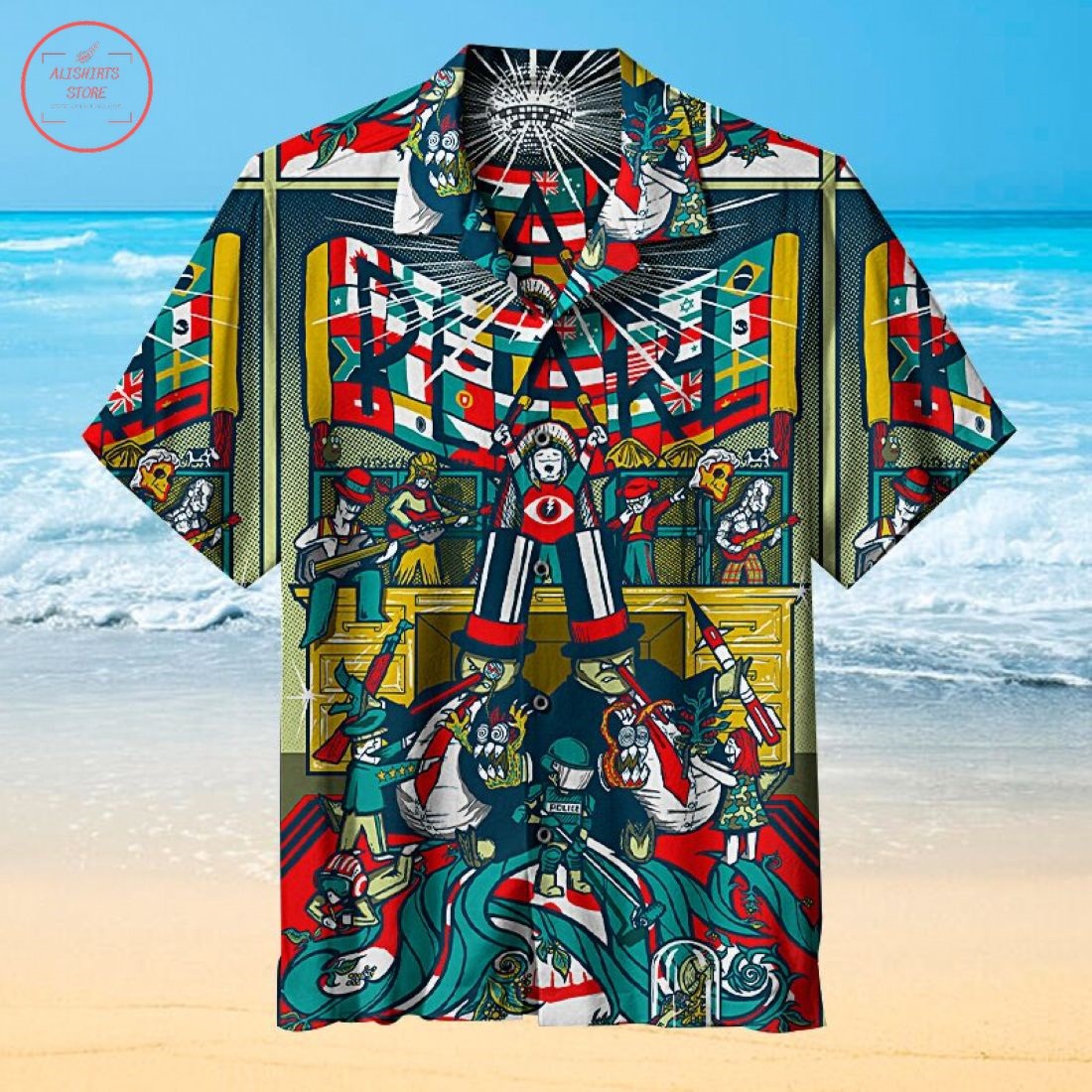 Pearl Jam Hawaiian Shirt
