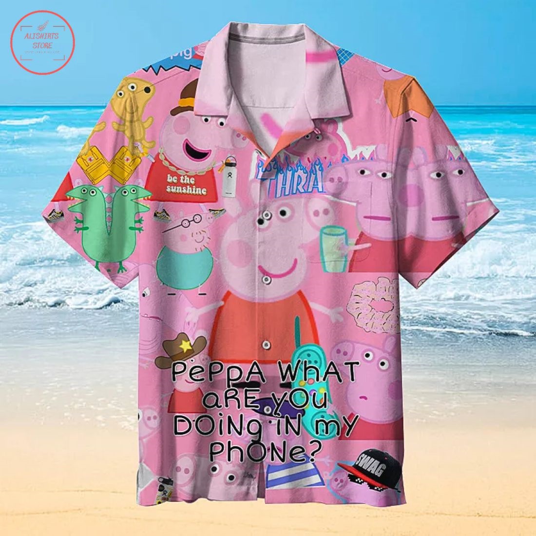 Peppa Pig Family Hawaiian Shirt