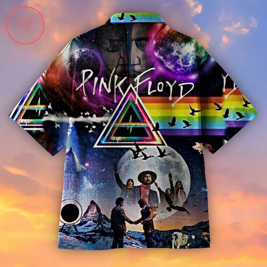 Pink Floyd Eclipse Hawaiian shirt